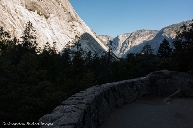 the first section of Half |Dome Hike